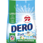 Dero 2In1 Iris Alb Detergent Automat Pudra 1.5 Kg