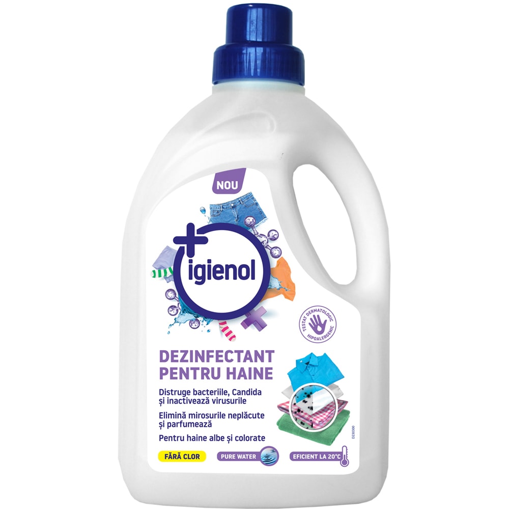 5946004013446_21_4bc56659.jpg Igienol Dezin. Haine Pure 1.5L - imagine 1