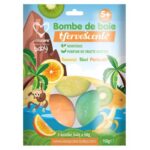 Easycare Bombe Baie Efervescente Copii 3X50G Fructe Exotice