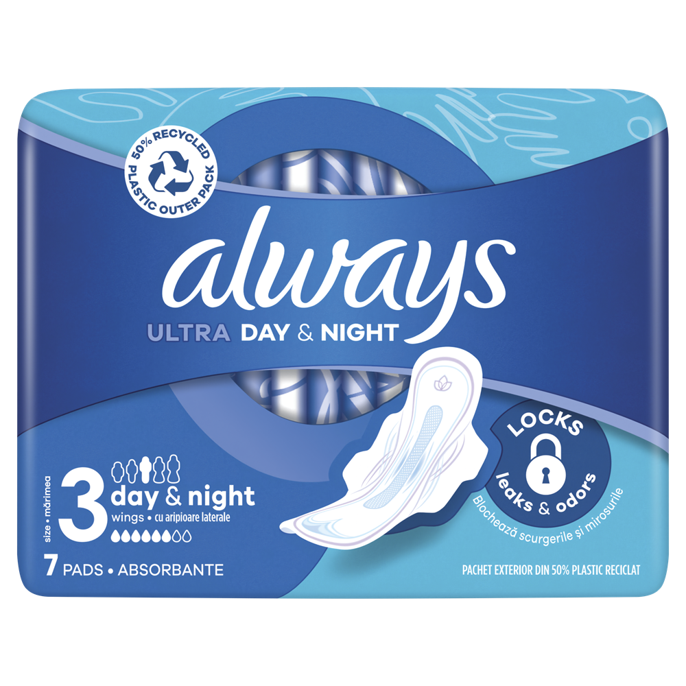 absorbante-ultra-day-night-marimea-3-7-bucati-always-4270.png Always Ultra Day&Night 7 Buc - imagine 1