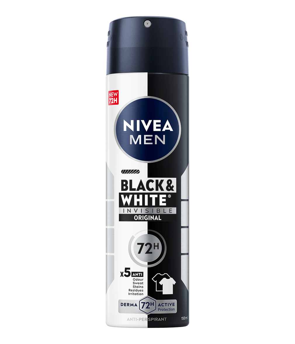 c0eea84b86e44005930685ac9ebdc5e7-web_1010x1180_transparent_png.png Nivea Men Invisible B&W Original Deodorant 150 Ml - imagine 1