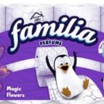 Familia Hartie Igienica 3 Str/8 Role Magic Flowers