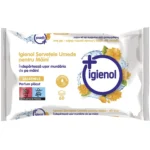 Igienol Servetele Umede Antibacteriene 60Buc Galbenele